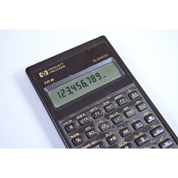 HP 18C Business Consultant Calculator + 10B Calculator * Hewlett-Packard WORKING - Picture 5 of 9